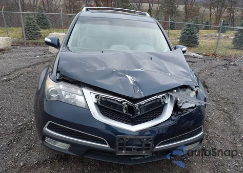 2012 Acura Mdx Technology Package z USA, uszkodzony, nr VIN 2HNYD2H44CH502613